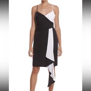 Milly Black and White Women's Dress